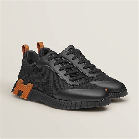 hermes sneakers zwart|Hermes bouncing sneaker men's.